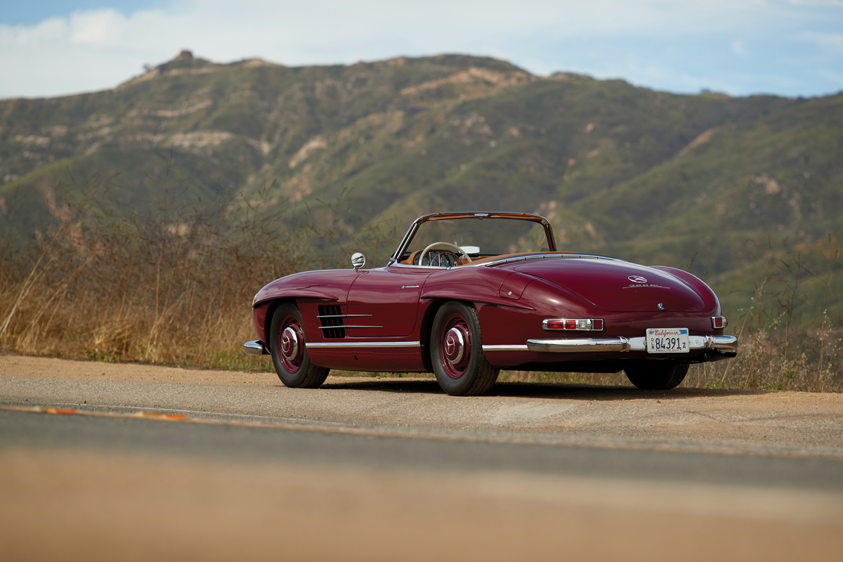 1957 Mercedes-Benz 300 SL Roadster offered at RM Sotheby’s Monterey live auction 2019